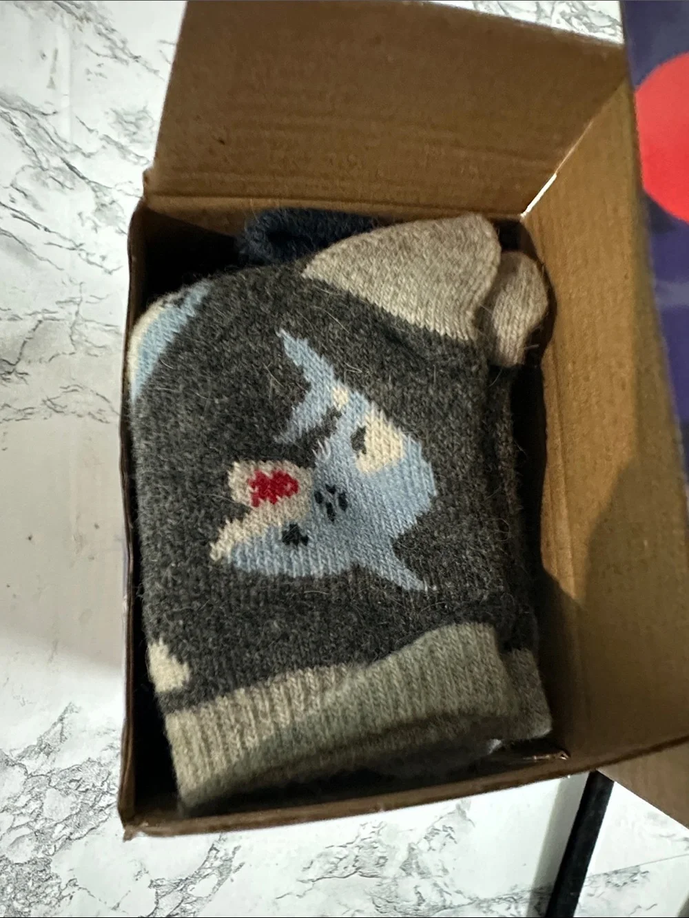 Kids Wool Blend Winter Socks Boys Girls Warm Thick Crew Socks 6 Pairs Size 1-3T